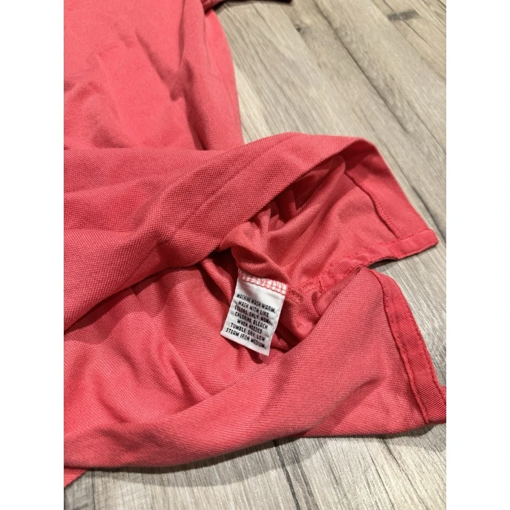 Vintage Polo Ralph Lauren Medium Polo Coral 100% Pima Cotton